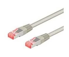 Goobay CAT 6A S/FTP LAN Patchcord laidas, pilkas 0,5 m