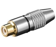 Goobay CKG 6.5 HQ B, RCA FM, nerūdijantysis plienas, 1 vnt.