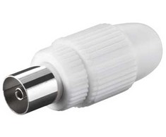 Goobay TV COAXIAL PLUG 9.5 MM FEM -