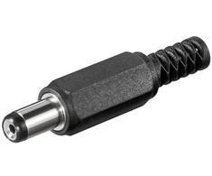 Goobay GBC Maitinimo kištukas DC 1.7/5.5 mm kabelinis lituojamas