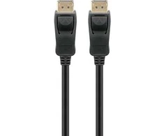 GOOBAY DISPLAYPORT-KAAPELI 1.4, 1M, 32.4GBIT/S, 8K@60HZ/4K@240HZ