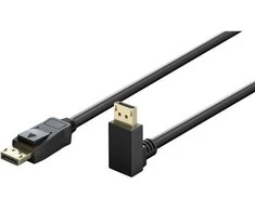 Goobay 77128, 5 m, DisplayPort, DisplayPort, Kištukas, Kištukas, 7680 x 4320 pikselių