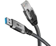 Goobay Ethernet kabelis USB-A 3.0 iki RJ45, 10 m