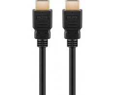 goobay HDMI Ethernet kabelis HDMI 50 cm Juodas