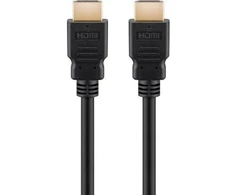 goobay HDMI Ethernet kabelis HDMI 50 cm Juodas