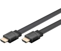 Goobay Didelės spartos HDMI™ kabelis plonas su Ethernet