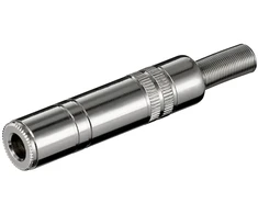 Goobay KS 63 MK, 6.35 mm, Nerūdijantis plienas