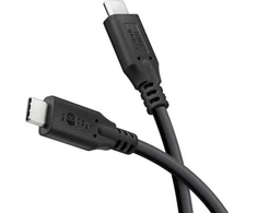 Kabelis USB Goobay USB-C - USB-C 1.5 m Juodas (RB74201)