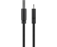 Goobay Lightning USB įkrovimo ir sinchronizavimo laidas, 2m, juodas