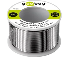 Goobay Litavimo lydmetalis, ø 0,8 mm, 50 g
