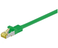 Goobay RJ-45 CAT7 7,5 m, 7,5 m, Cat7, S/FTP (S-STP), RJ-45, RJ-45, Žalias