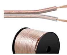 Goobay Skaidrus PVC, CCA, 100 m ritė, kabelio skersmuo 2 x 1,5 mm2, Eca, variu dengtas aliuminis (CCA), 100 m, skaidrus