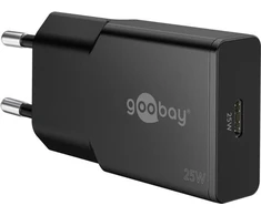Goobay USB-C™ PD GaN plonas greitasis įkroviklis (25 W)