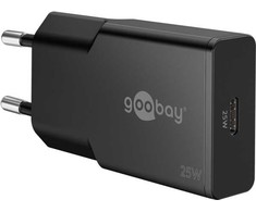 Goobay USB-C™ PD GaN plonas greitasis įkroviklis (25 W)