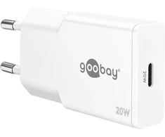 Goobay USB-C™ PD GaN plonas greitasis įkroviklis (20 W)