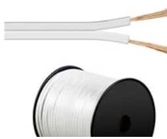 Goobay garsiakalbio laidas, 2x2,5 mm, 100 m, baltas, ant ritės