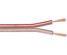 Goobay Cable Garsiakalbio Kabelis Skaidrus CU - Kabelio ilgis 100 m