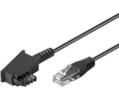 Goobay Triton TAE-F DSL/VDSL kabelis - Kabelio ilgis 1 m