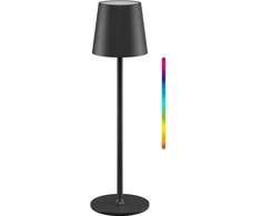 Goobay Belaidis LED stalinis šviestuvas, dydis M, 38 cm, RGBW, juodas