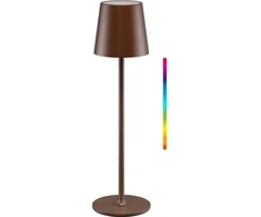 Goobay Belaidė LED stalinė lempa, dydis M, 38 cm, RGBW, vario spalvos