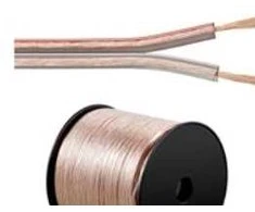 Goobay Skaidrus PVC, CCA, 100 m ritė, kabelio skersmuo 2 x 2,5 mm2, Eca, variu dengtas aliuminis (CCA), 100 m, skaidrus