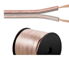 Goobay Skaidrus PVC, CCA, 100 m ritė, kabelio skersmuo 2 x 1,5 mm2, Eca, variu dengtas aliuminis (CCA), 100 m, skaidrus