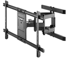 Goobay TV sieninis laikiklis Pro FULLMOTION (XL), 109,2 cm (43"), 2,54 m (100"), 300 x 200 mm, 800 x 400 mm, plieno, juodas