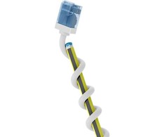„Goobay“ itin lankstus CAT 6A jungiamasis kabelis, plonas, U/UTP, baltas - Kabelio ilgis 10 m