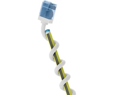 Goobay Itin lankstus CAT 6A pataisinis kabelis, plonas, U/UTP, baltas - Laido ilgis 3 m
