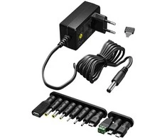 „Goobay“ universalus maitinimo šaltinis 3 V - 12 V, maks. 3,6 W
