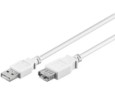 Goobay USB-A – USB-A USB kabelis 3 m baltas (RB96199)