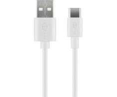 Goobay USB adapteris Round Balta (RB38677)