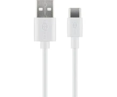 Kabelis USB Goobay Baltas (RB38677)