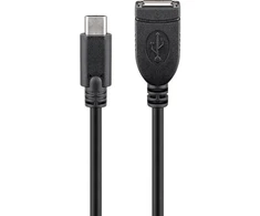 USB-C į USB OTG 2.0 adapteris Goobay 0,2 m