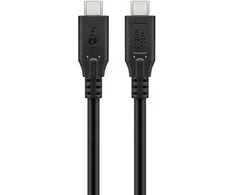 Goobay | USB-C Cable, USB4, 100 W, 20 Gbit/s, Power Delivery, 2 m | 74197
