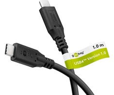 Goobay USB-C™ kabelis, USB4™, 100 W, 40 Gbit/s, maitinimo šaltinis, m