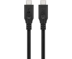 Goobay USB-C™ kabelis, USB4™, 240 W, 20 Gbit/s, Power Delivery, m
