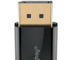Goobay 75705, 2 m, USB C tipo, DisplayPort, kištukas, kištukas, tiesus