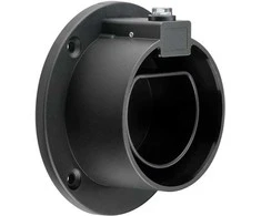 Goobay Sieninis laikiklis EV Type 2 įkrovimo kabeliui, juodas, lauko, 98 mm, 40 mm, 98 mm, 85 g