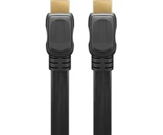 Goobay Wentronic 61281 HDMI kabelis 5 m HDMI A tipo (standartinis) juodas (61281)