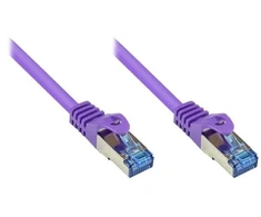 Alcasa Cat6a 1,5 m tinklo kabelis Violetinis 1,5 m S/FTP (S-STP)