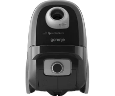 Dulkių siurblys Gorenje VCEA28GLBK, 700 W, Cylinder vacuum, Dry, Dust bag, 3 L, HEPA