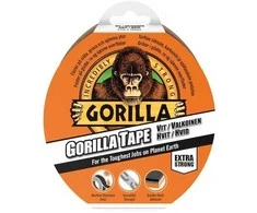 Gorilla Sports Gaffatape - 48mm - Hvid - 27 m.