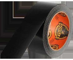 Gorilla Sports lipni juosta - 48mm - Juoda - 11 m.