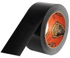 Gorilla Sports Gaffatape - 48mm - Sort - 32 m.