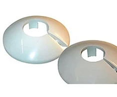 Gottfred P 35 mm plastikinis rozetas 2 dalių baltas