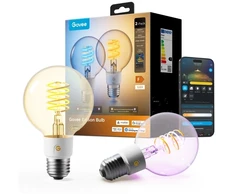 Govee E27 Smart Edison G80 älylamppu, 500 lm, 2-pack