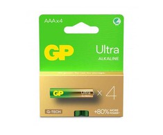 GP Baterija LR03 AAA 1.5V Ultra G-Tech 4 vnt.