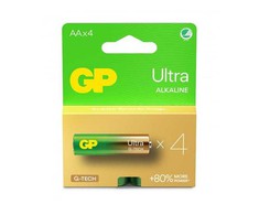 GP Baterijos LR06 AA 1,5 V Ultra G-Tech, 4 vnt.
