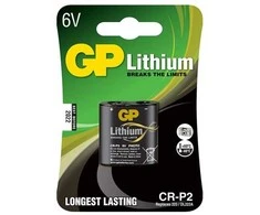 GP Battery GP CR-P2 ličio baterijos, 6 V